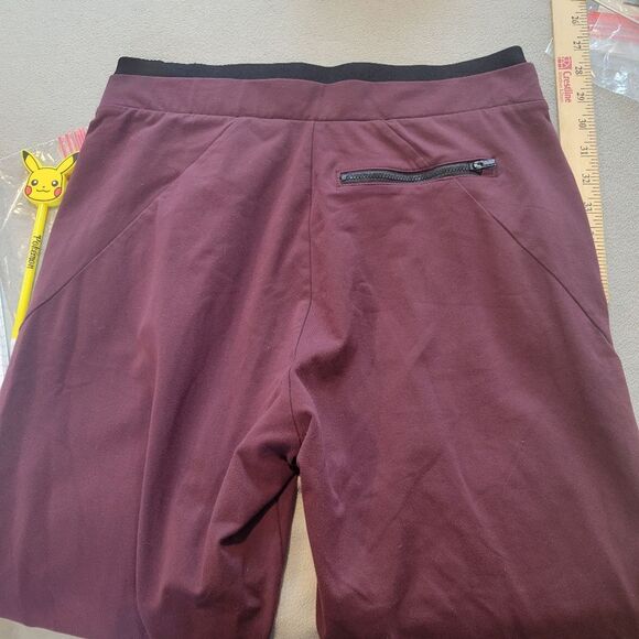 ATHLETA Burgundy Venice Pintuck Pants Size Small - Picture 5 of 10